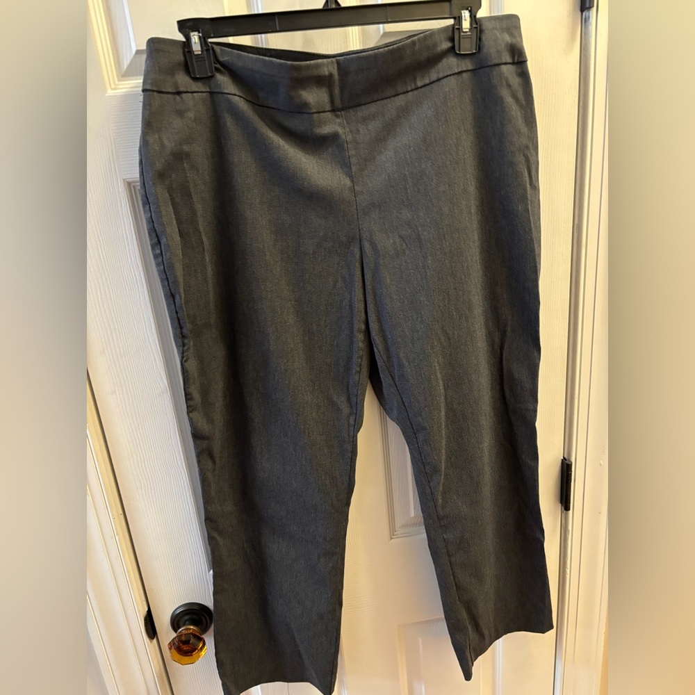 Dana Buchman grey plus size slacks